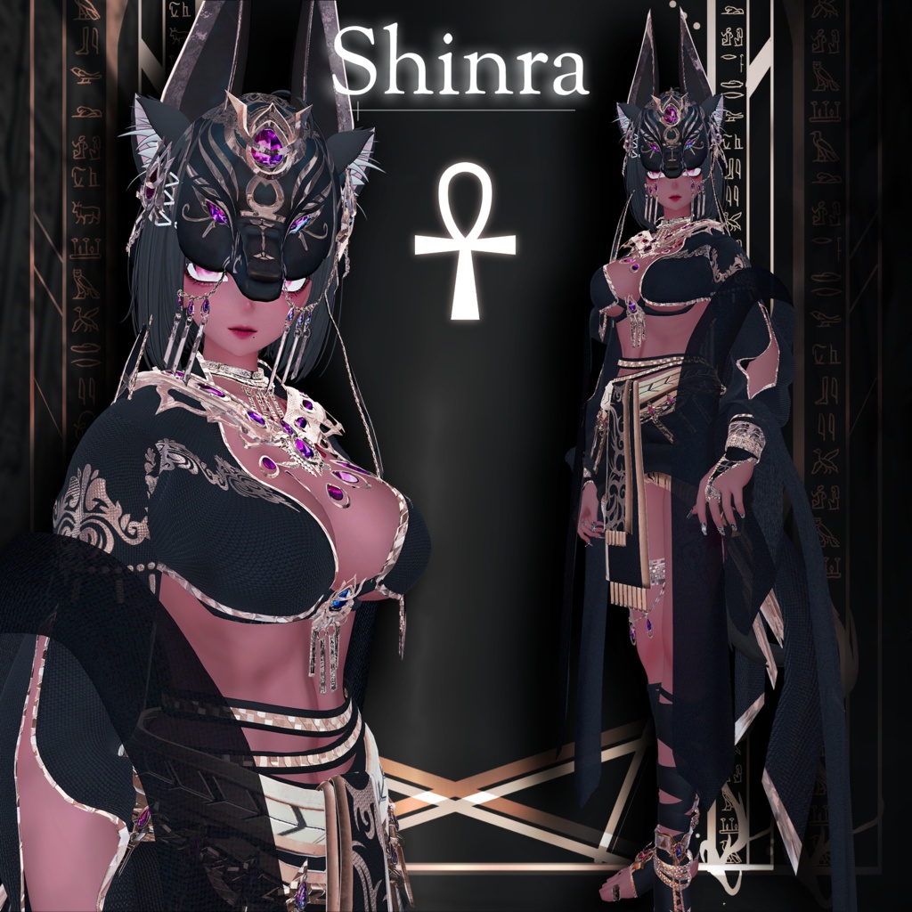 【3Dモデル】 ANUBIS (女性)