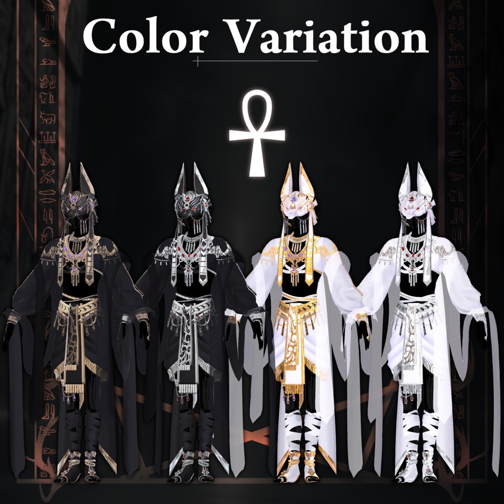 【3Dモデル】 ANUBIS (女性)