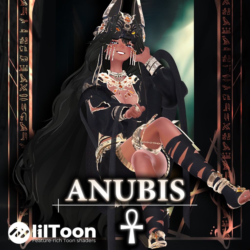 【3Dモデル】 ANUBIS (女性) 