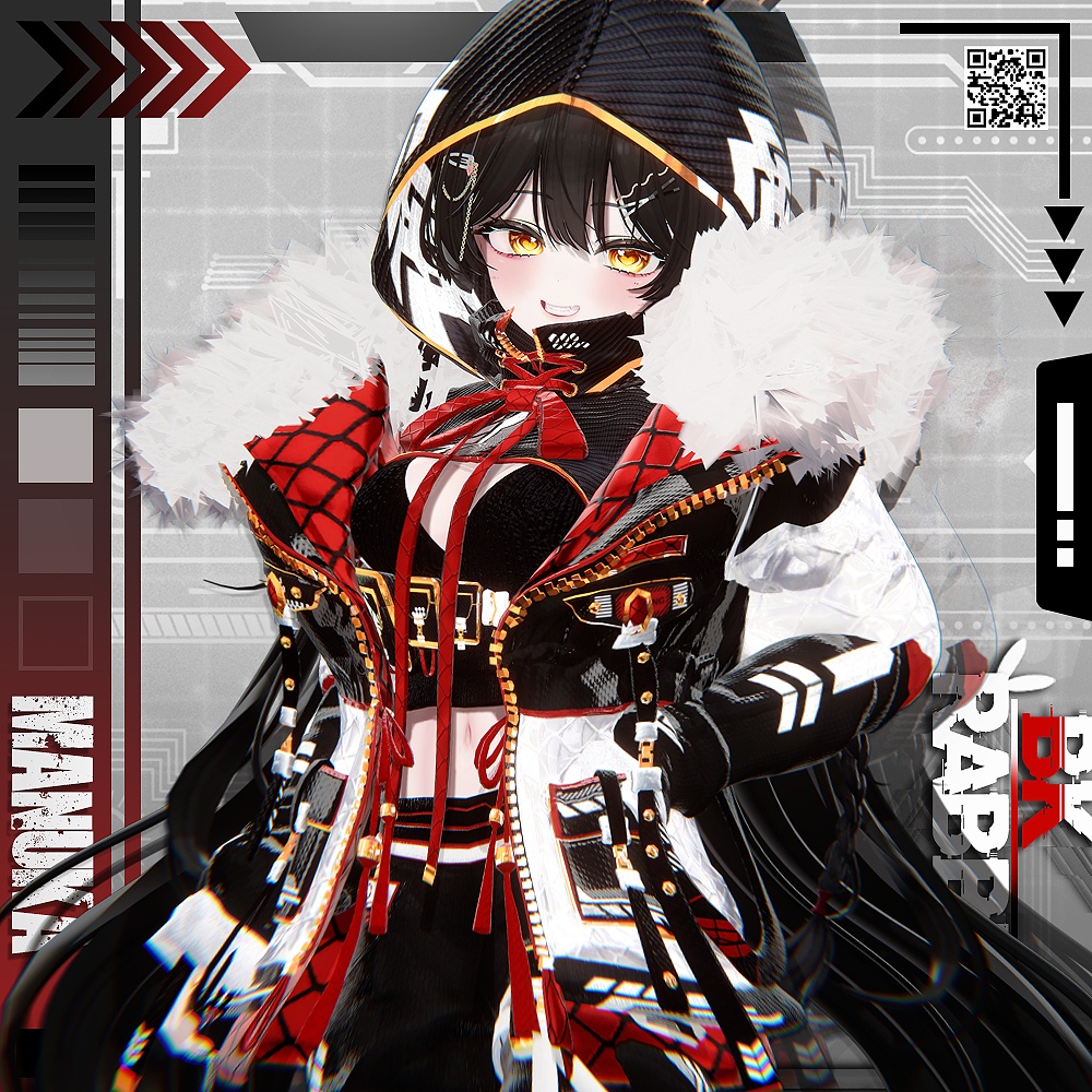 【3Dモデル/ 50% Sale 💥】 【TM:BK001ㅡRabbit】 (女性)