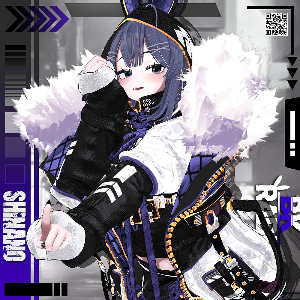 【3Dモデル/ 50% Sale 💥】 【TM:BK001ㅡRabbit】 (女性)