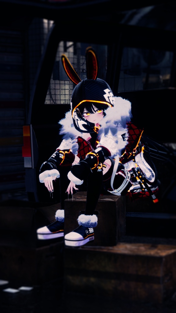 【3Dモデル/ 50% Sale 💥】 【TM:BK001ㅡRabbit】 (女性)