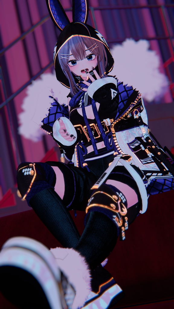 【3Dモデル/ 50% Sale 💥】 【TM:BK001ㅡRabbit】 (女性)