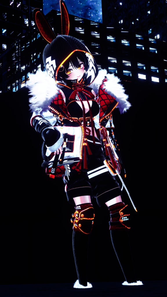 【3Dモデル/ 50% Sale 💥】 【TM:BK001ㅡRabbit】 (女性)