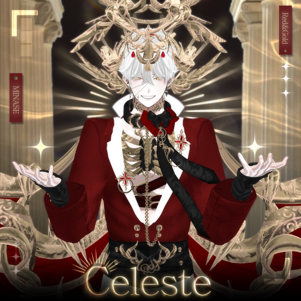 【3Dモデル】🤍𝑪𝒆𝒍𝒆𝒔𝒕𝒆