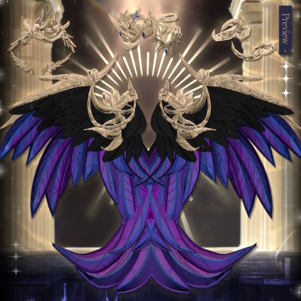 【3Dモデル】🤍𝑪𝒆𝒍𝒆𝒔𝒕𝒆