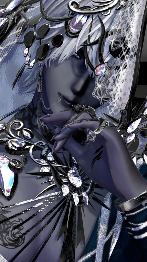 【3Dモデル】 ⚜︎Horn Oracle⚜︎