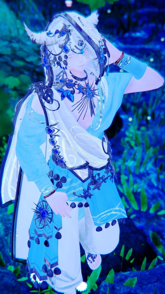 【3Dモデル】 ⚜︎Horn Oracle⚜︎