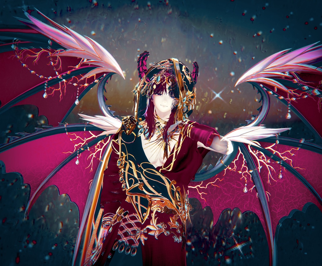 【3Dモデル】 ⚜︎Horn Oracle⚜︎