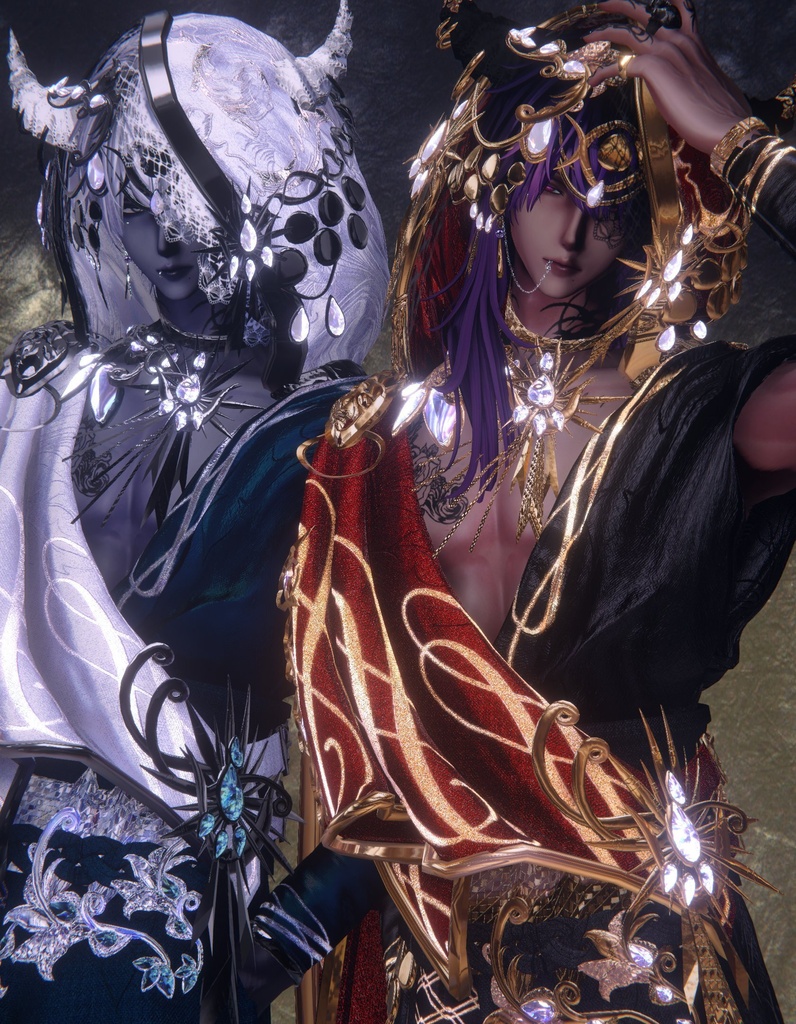 【3Dモデル】 ⚜︎Horn Oracle⚜︎