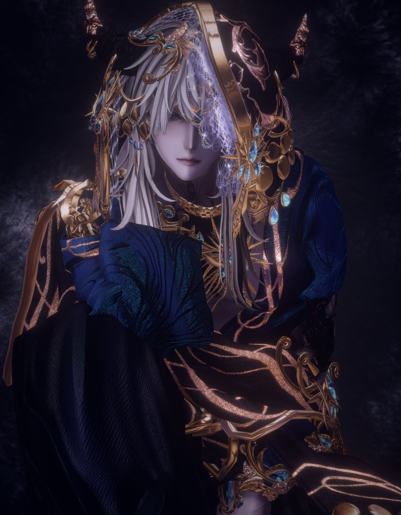 【3Dモデル】 ⚜︎Horn Oracle⚜︎