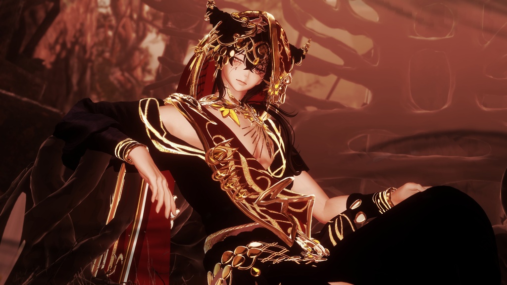 【3Dモデル】 ⚜︎Horn Oracle⚜︎
