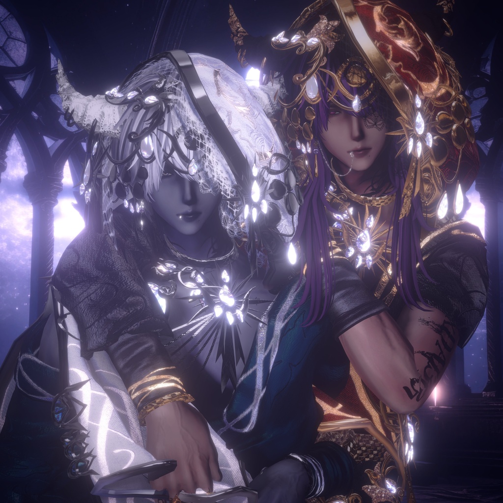 【3Dモデル】 ⚜︎Horn Oracle⚜︎
