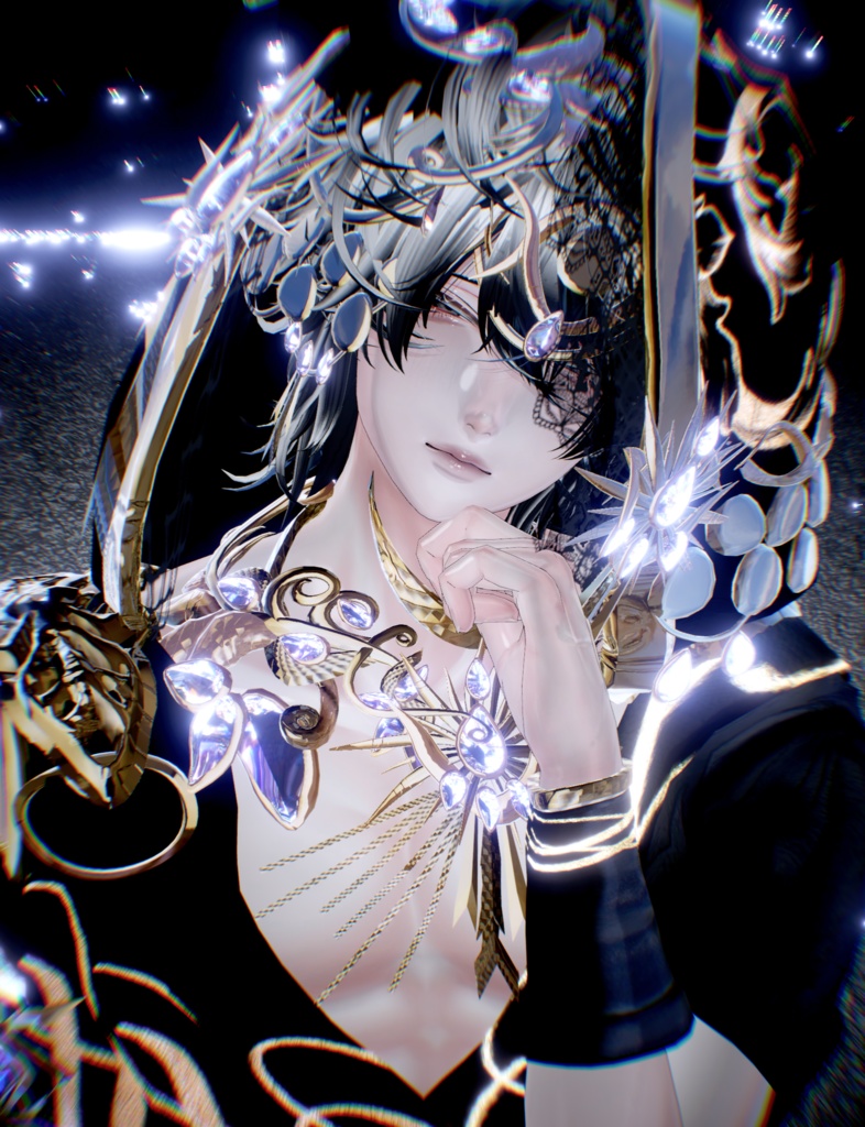 【3Dモデル】 ⚜︎Horn Oracle⚜︎