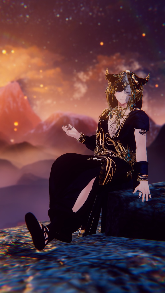 【3Dモデル】 ⚜︎Horn Oracle⚜︎