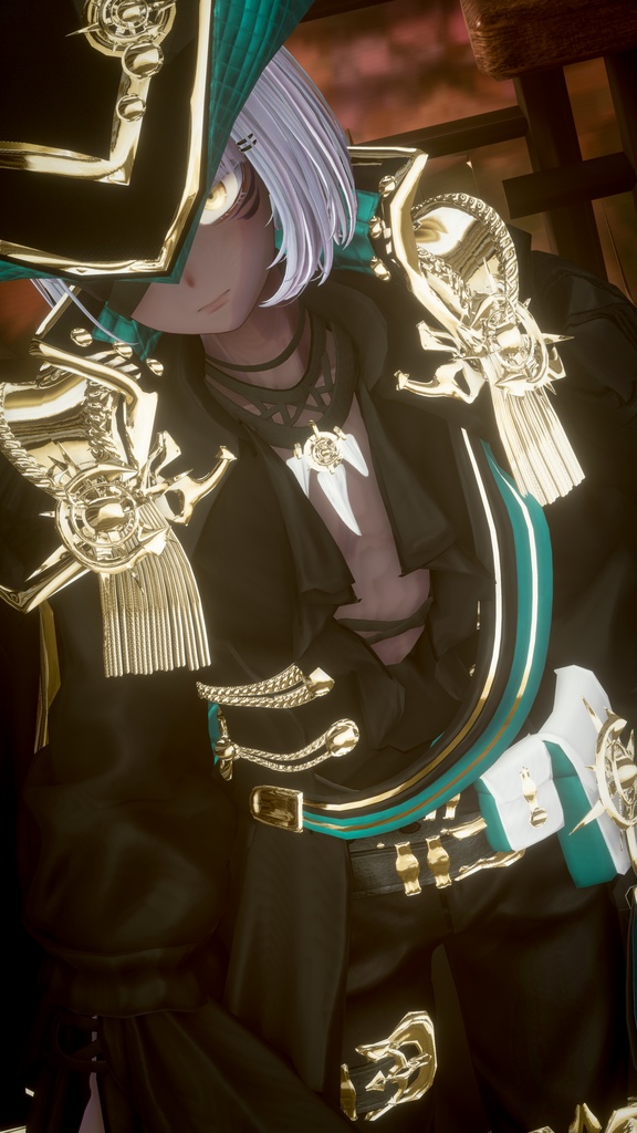 【3Dモデル】 ☠️Noble Tide