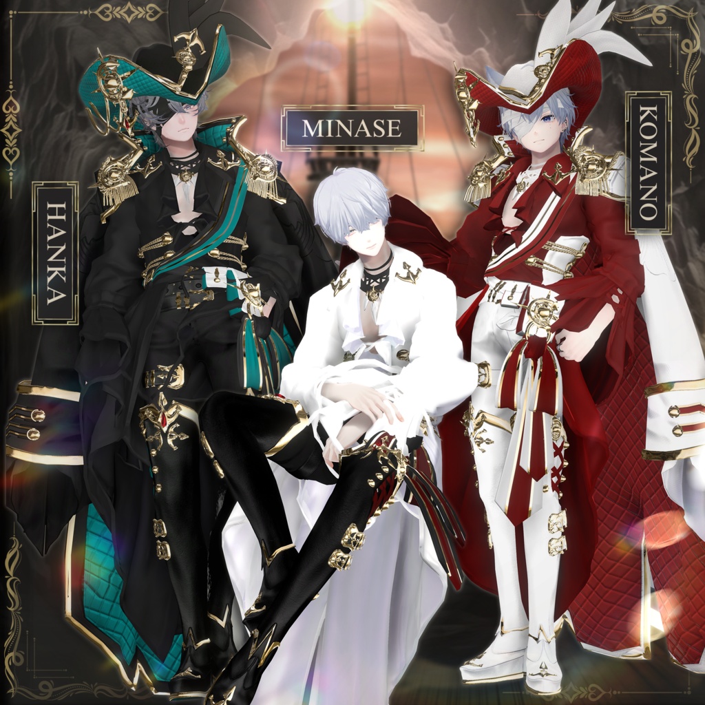 【3Dモデル】 ☠️Noble Tide