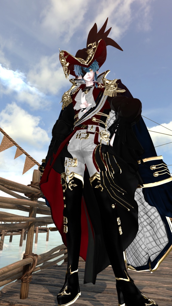 【3Dモデル】 ☠️Noble Tide