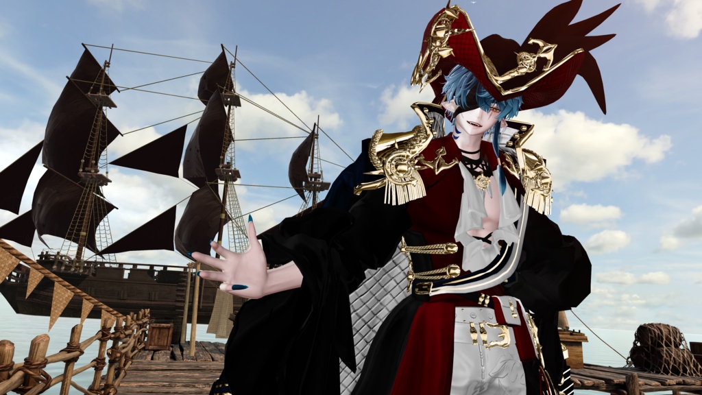 【3Dモデル】 ☠️Noble Tide