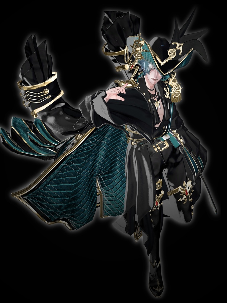 【3Dモデル】 ☠️Noble Tide