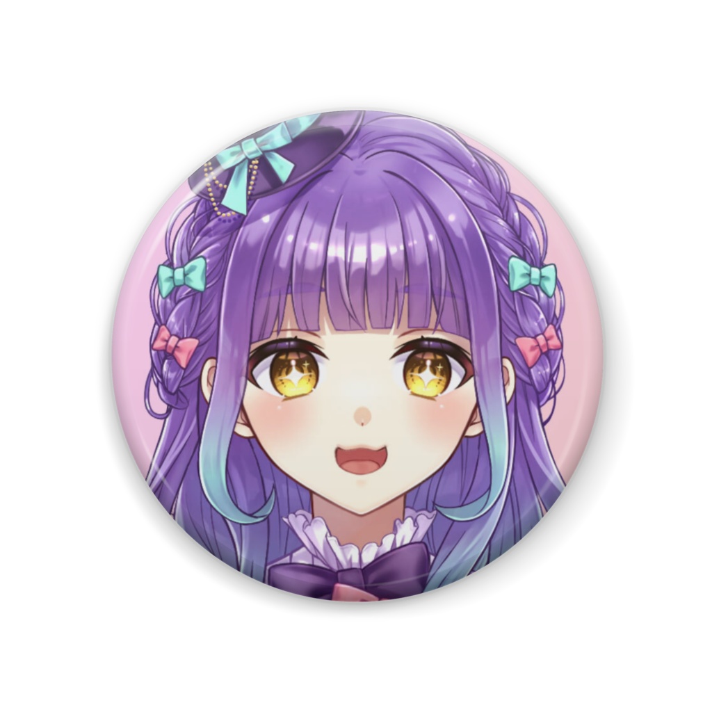 花菱さらさ新衣装 缶バッジ キラキラ目