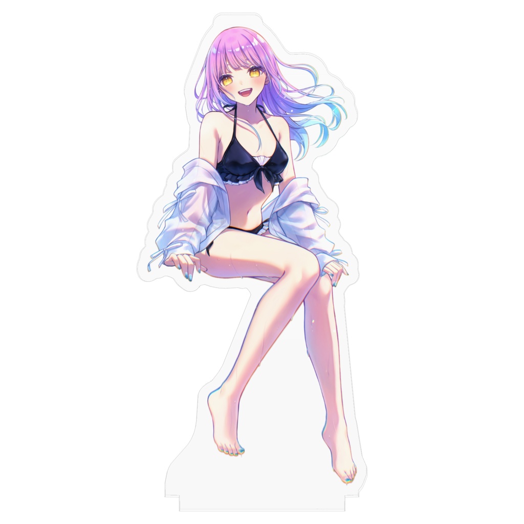 💜6周年記念💜 花菱さらさ アクリルフィギュア