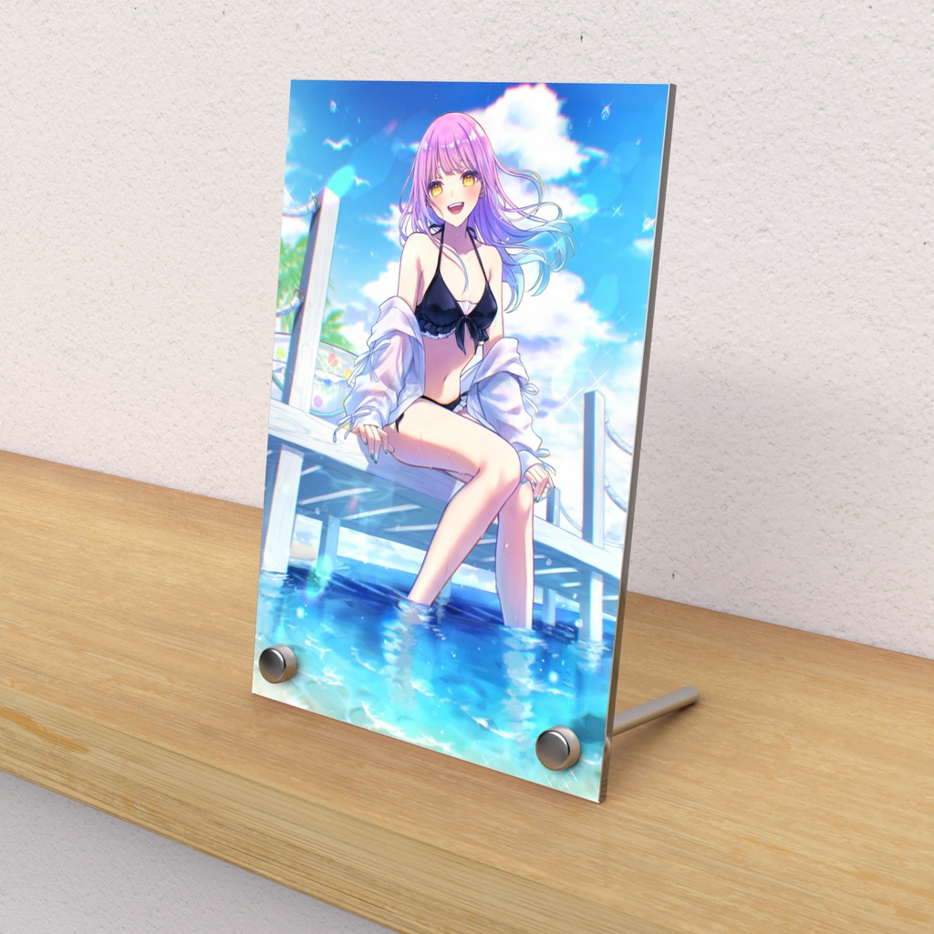 💜6周年記念💜 花菱さらさ アクリルフォトパネル