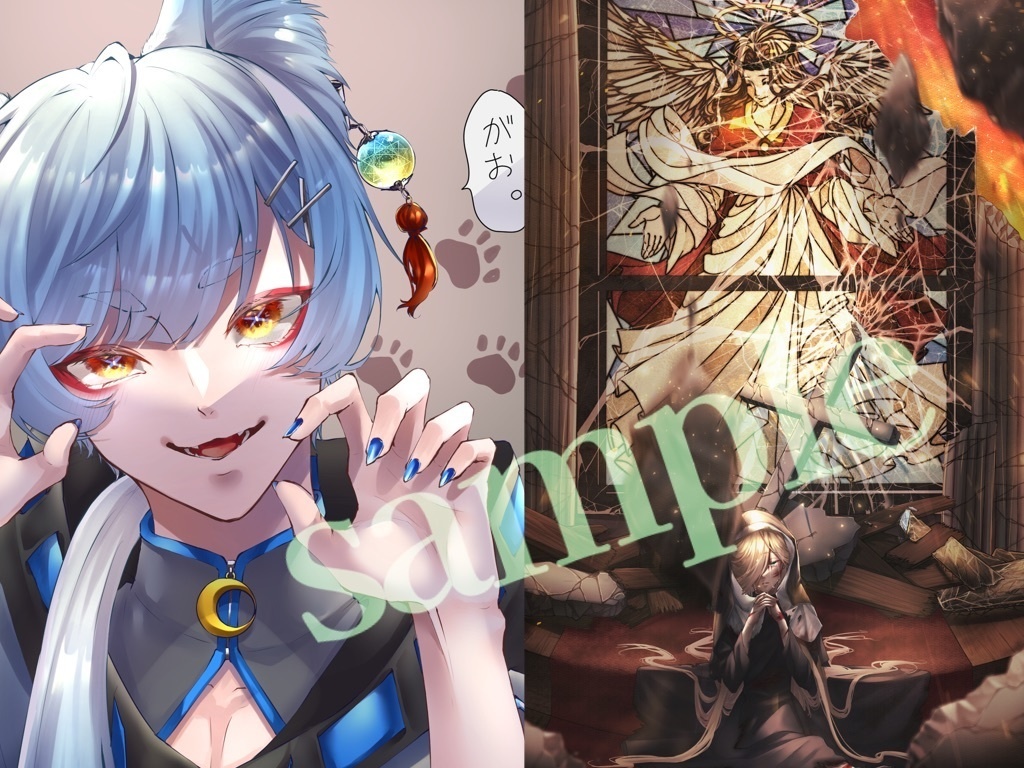 1枚絵 依頼 BOOTH購入窓口