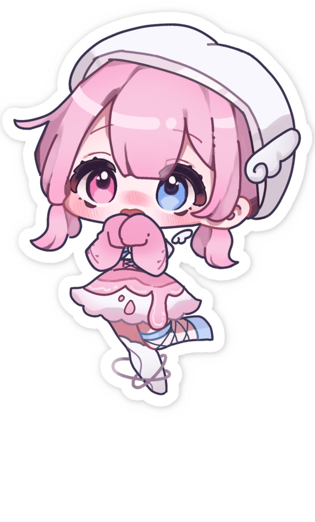 天ぷるくりステッカー4種