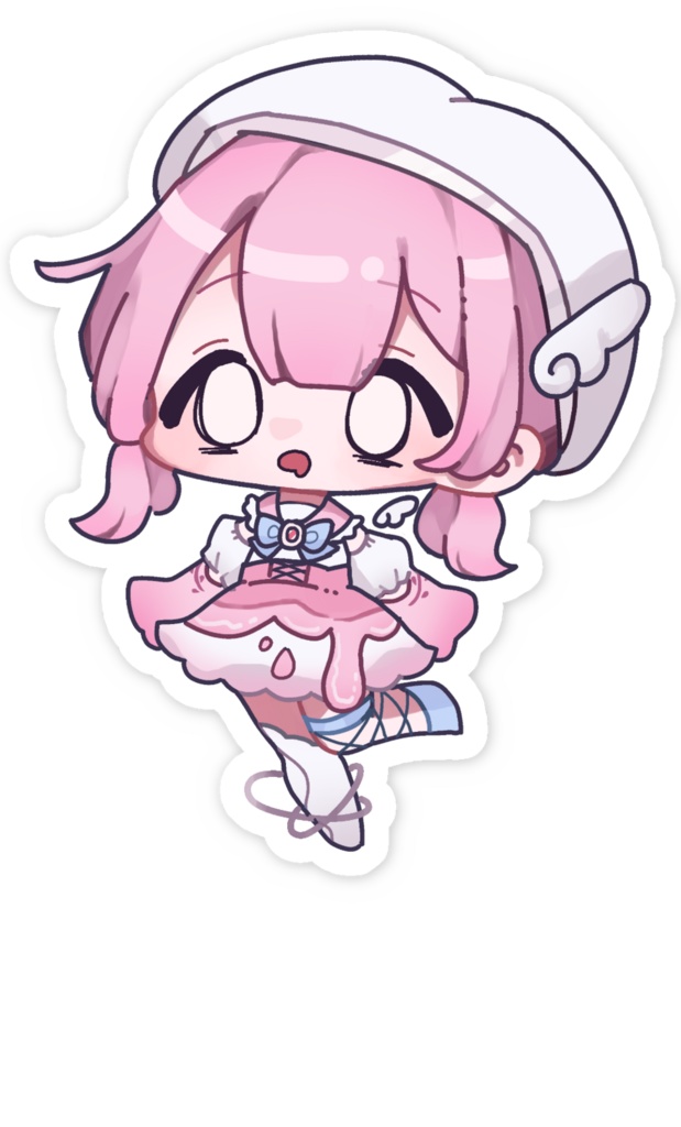 天ぷるくりステッカー4種