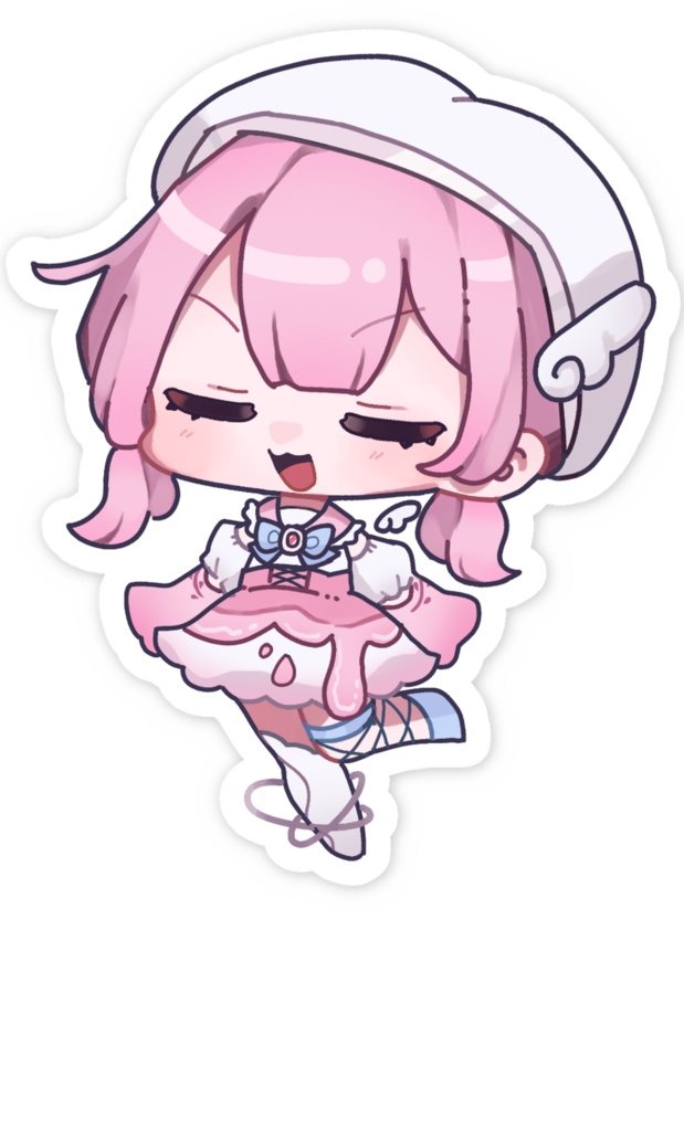 天ぷるくりステッカー4種