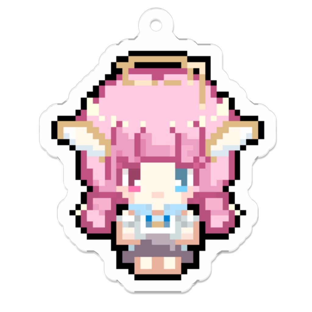 旧天ぷるくりドット絵Ver アクリルキーホルダー