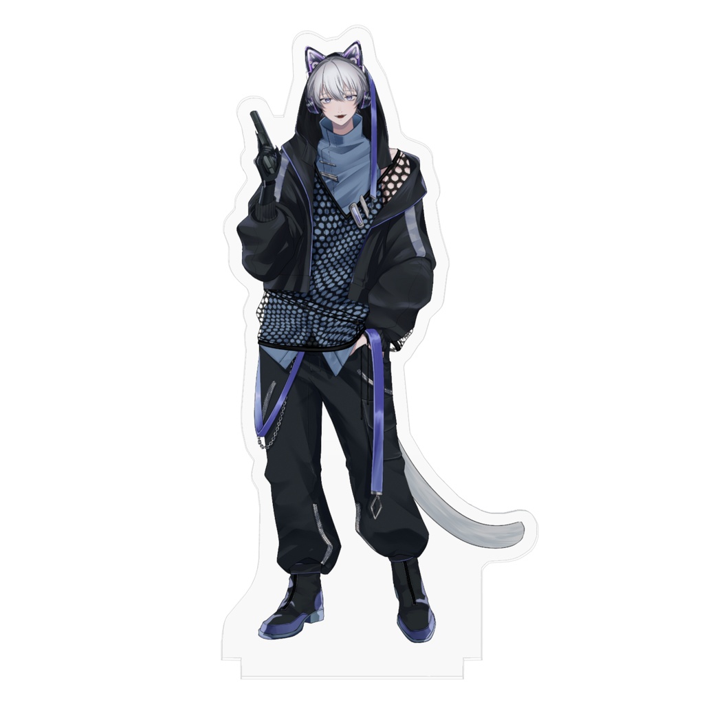 ねこの篠崎くろ 100mm