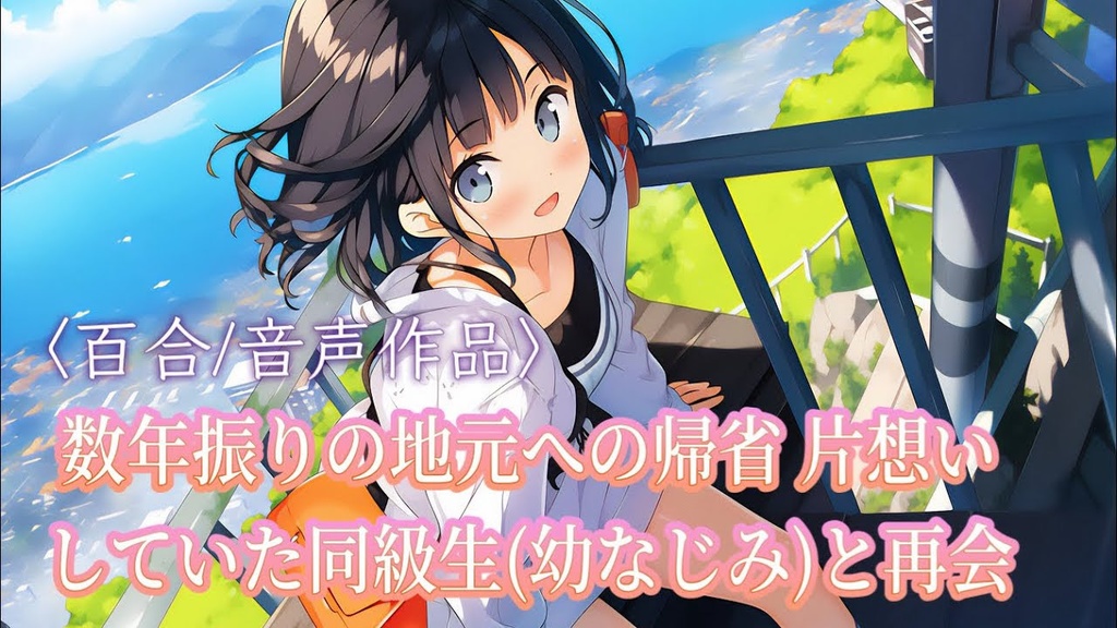 ［百合/音声作品］数年振りの地元への帰省 片想いしていた同級生(幼なじみ)と再会　