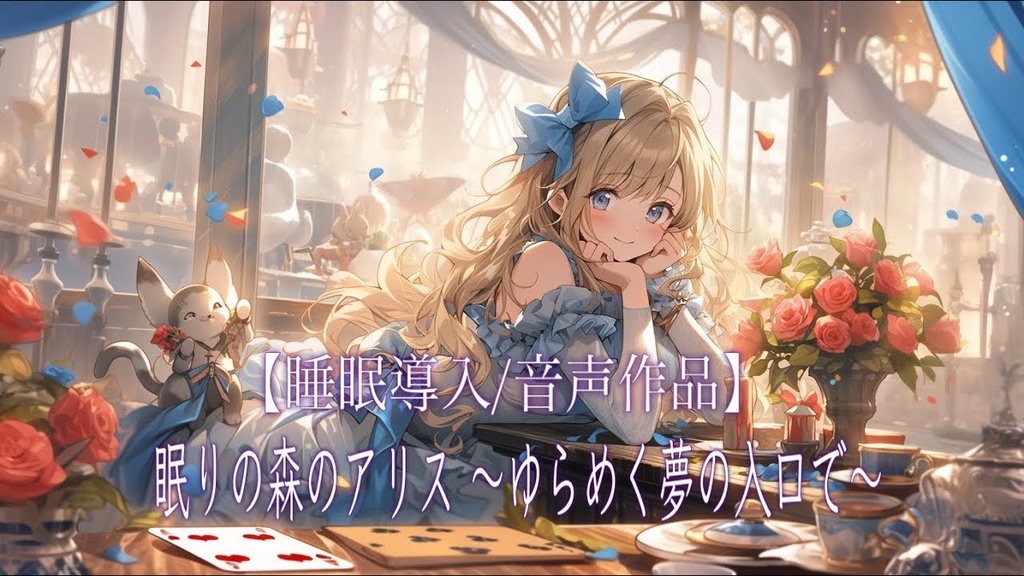 【睡眠導入/音声作品】 『眠りの森のアリス ~ゆらめく夢の入口で~』