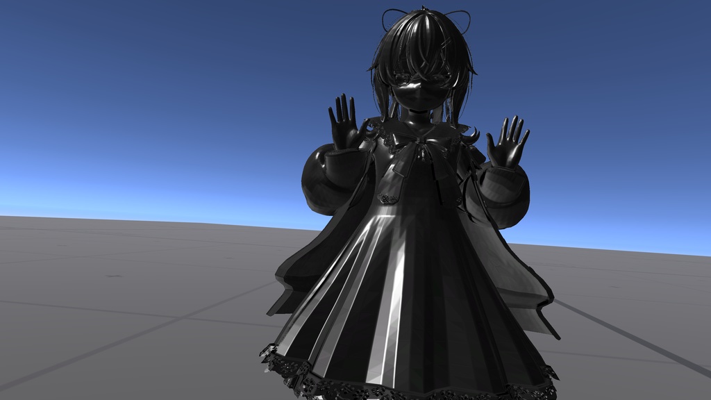 【VRChatワールドギミック】Avatar Material Area System (AMAS) ~置くだけでアバターの質感が激変!リアルタイム変身エフェクト~