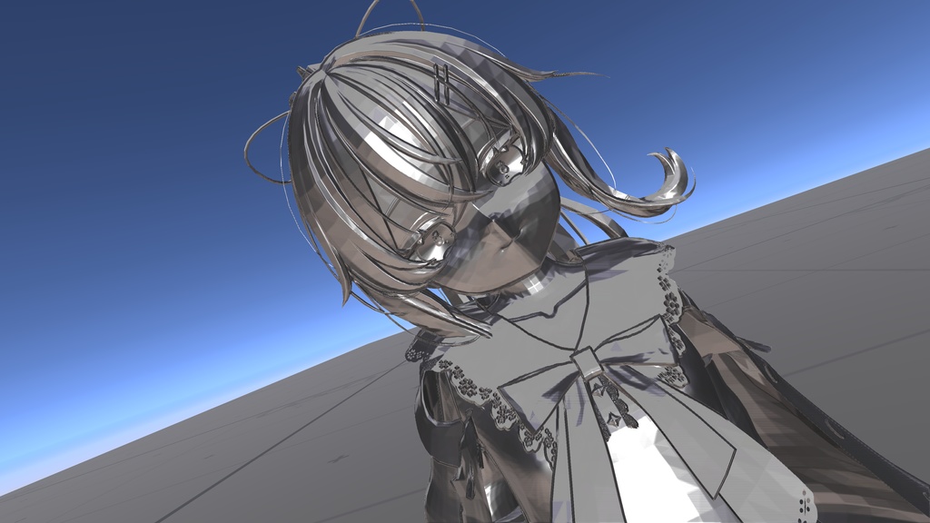 【VRChatワールドギミック】Avatar Material Area System (AMAS) ~置くだけでアバターの質感が激変!リアルタイム変身エフェクト~