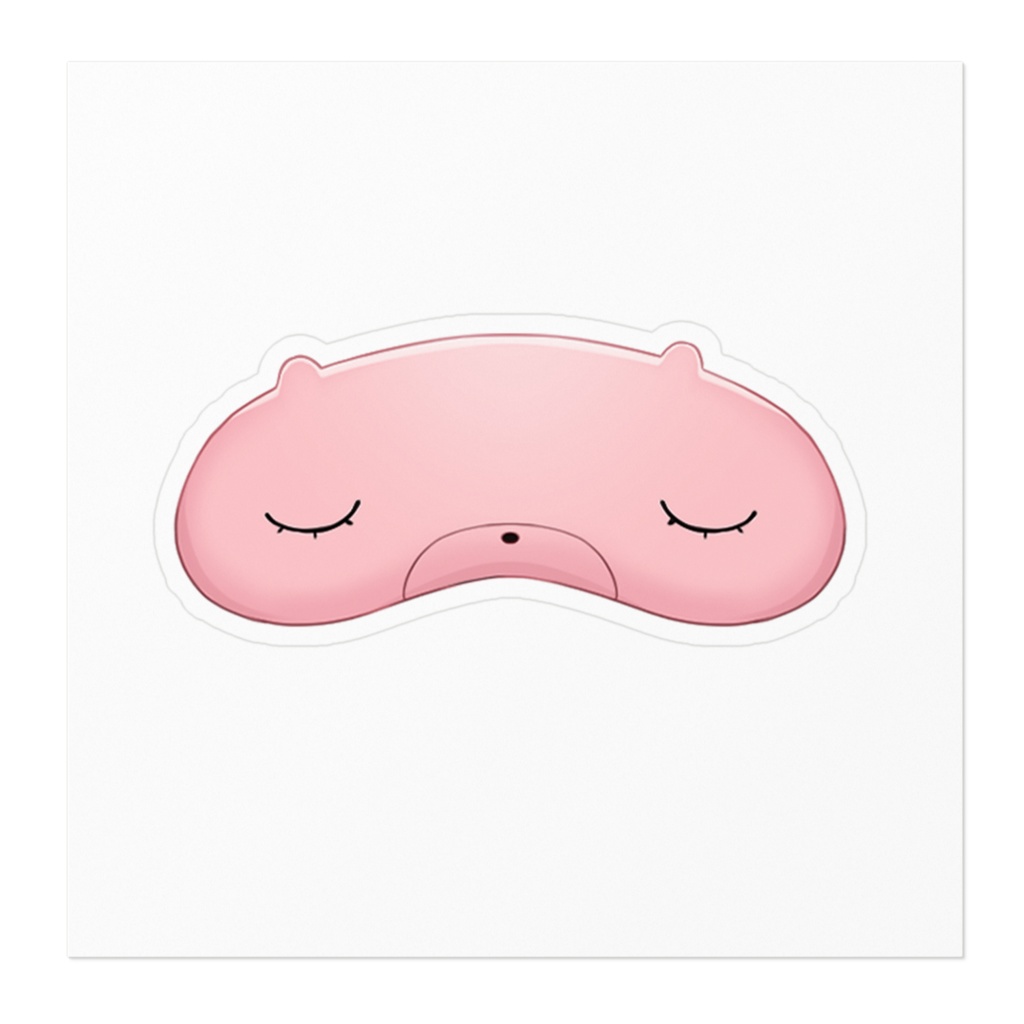アイマスクステッカー