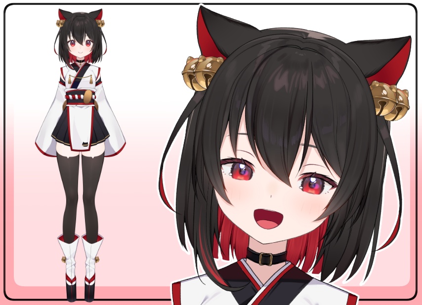 【VTS】招き猫のあのコVtuber/Live2Dモデル