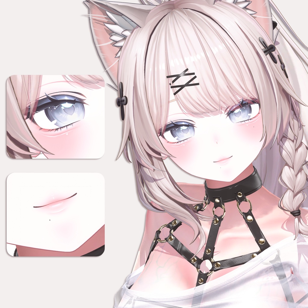 【12アバター対応】Peachy Vibe Make UP Texture🍑