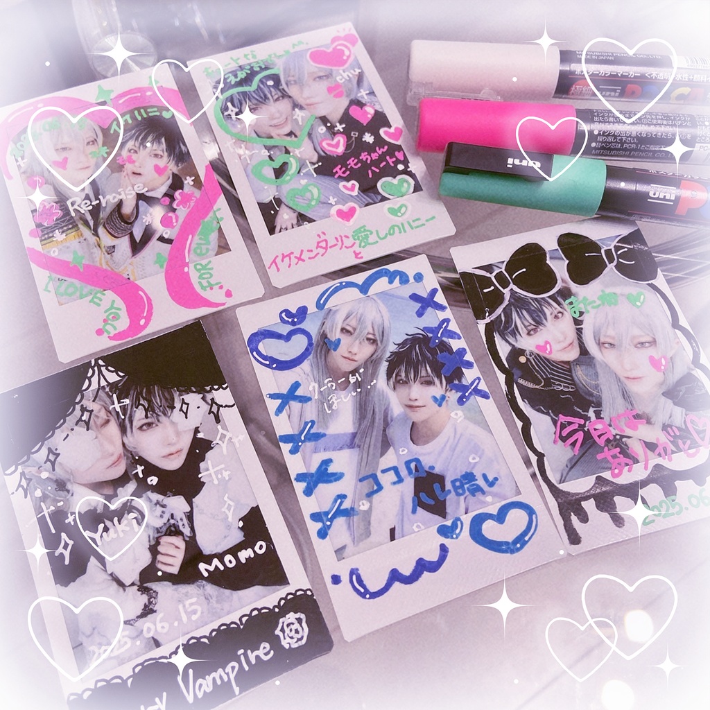 選べるユキモモチェキ❤︎お名前入れます❤︎