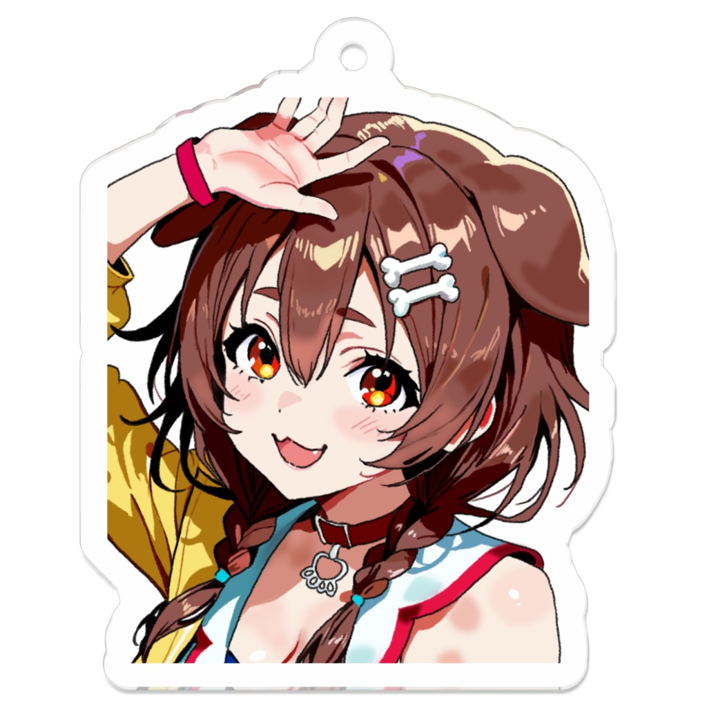 【非公式】戌神ころね★アクリルキーホルダー