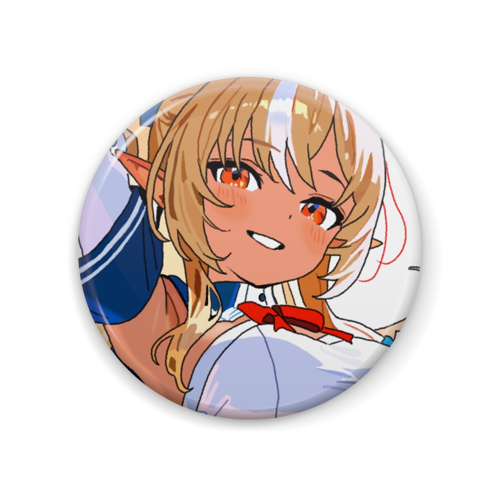 【非公式】不知火フレア★缶バッジ