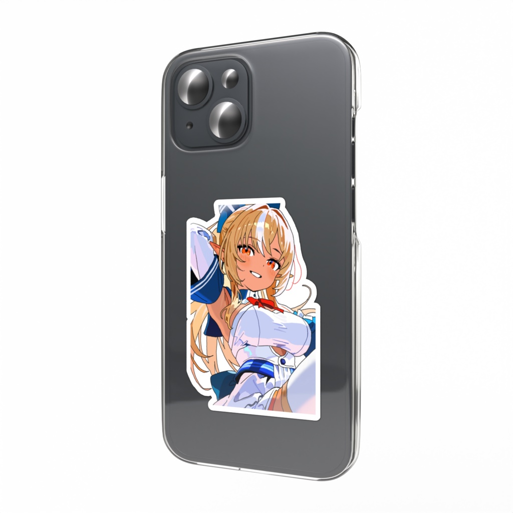 【非公式】不知火フレア★スマホステッカー