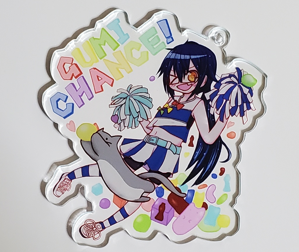 ホメルちゃんグミチャンスアクリルキーホルダー