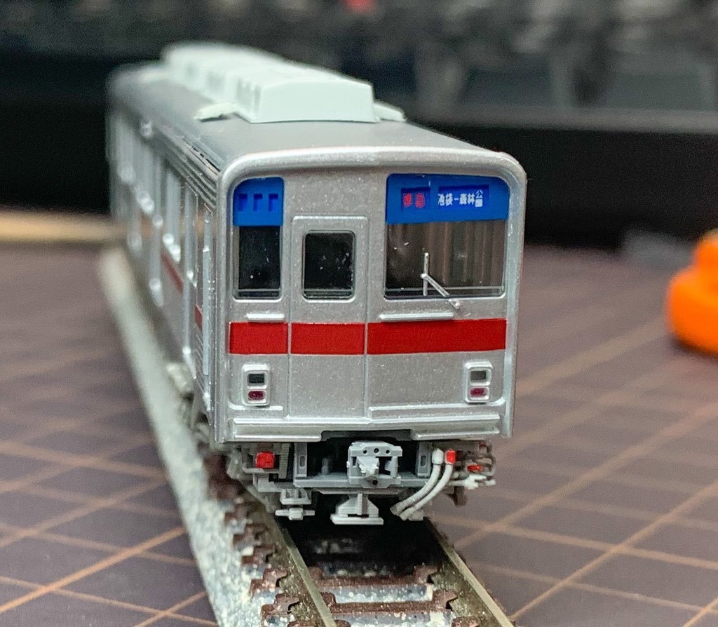 9101編成 前面連結器周りパーツ