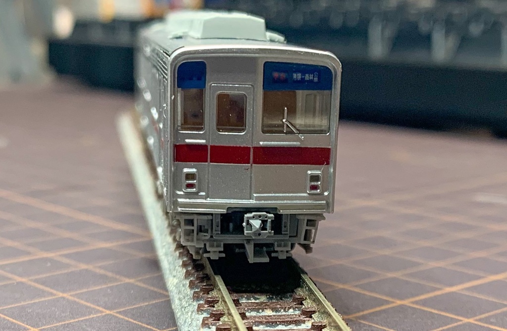 東京の地下鉄6000系 前面連結器周りパーツ