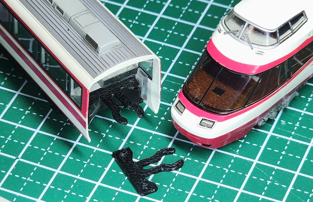[DML-K1] 秦野の10000形 連結パーツ