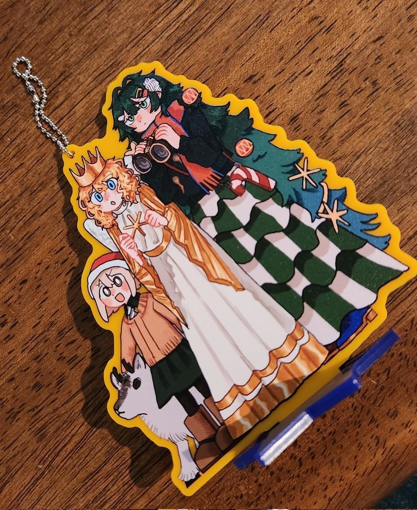 不透明アクリルスタンド