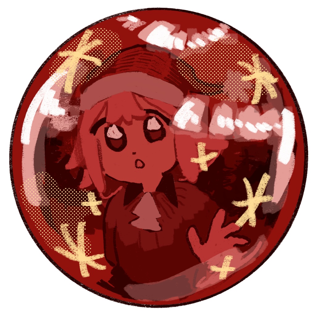 オーナメント紙コースター